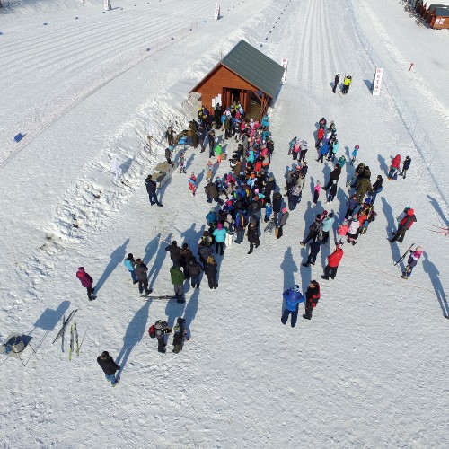 XXXI Bieszczadzki Bieg Lotników- dzień I (dron) 